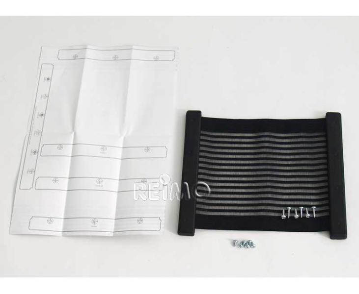 Kiiper – sieťová priehradka, veľkosť M, čierna, linkovaná, dĺžka: 270 x šírka: 250 mm