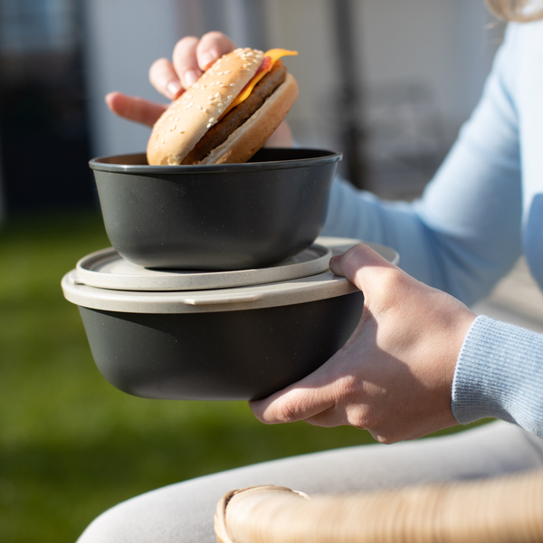 Sada 2 dóz s vekom 0,7 l + 1,3 l - Nature Ash Grey</p>