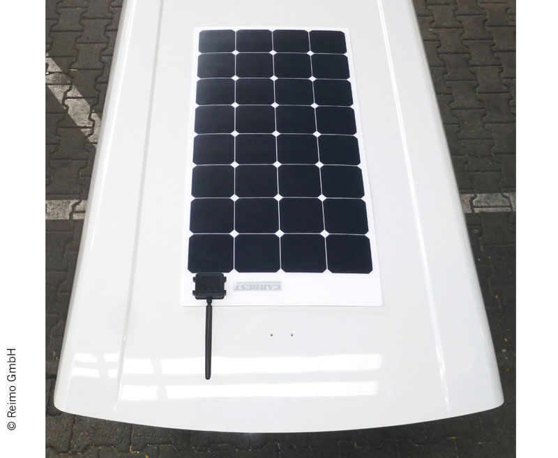 Namontovaný solárny panel SD Caddy Maxi