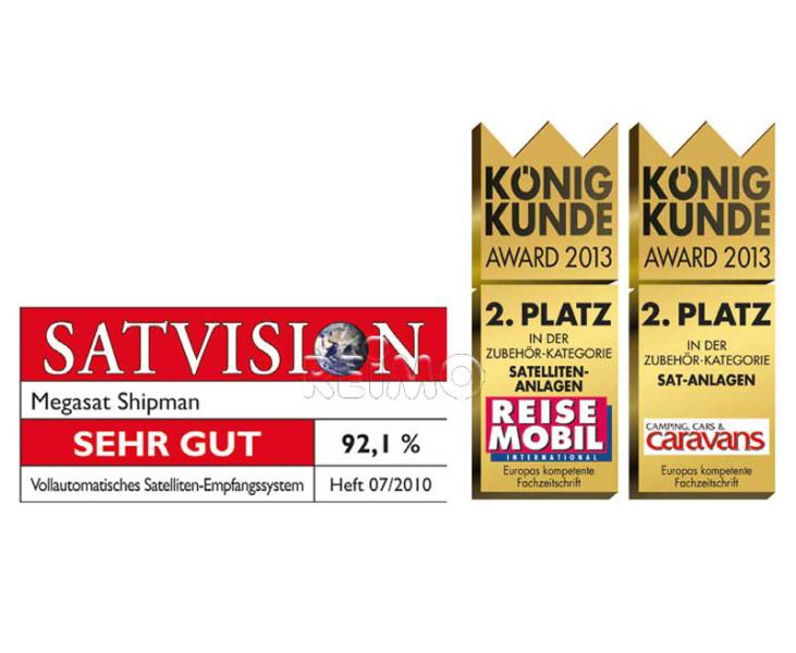 Systém Shipman SAT, ktorý automaticky sleduje