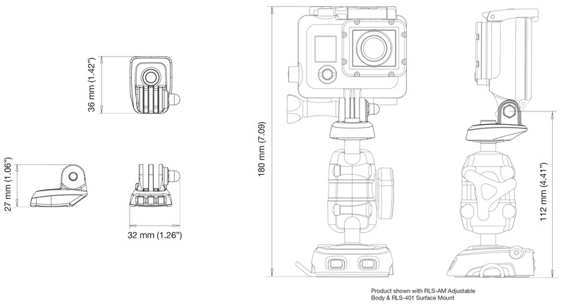 ROKK - Držiak pre GoPro, Garmin