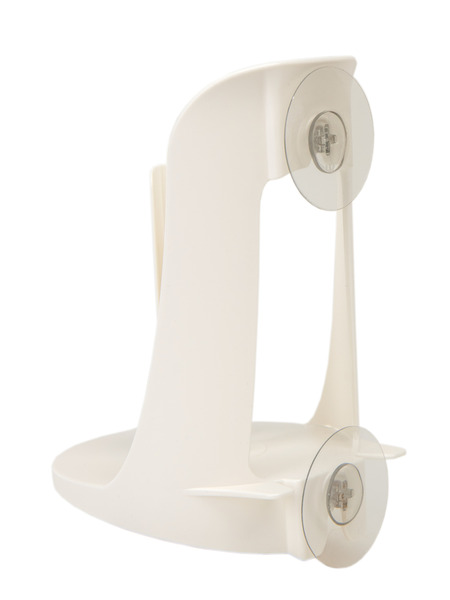 Držiak na kuchynské rolky - s 2 prísavkami - biely</p>