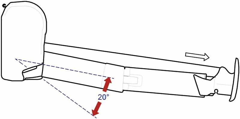 Nástenná markíza Thule 8000 Dĺžka: 6,0 m Kryt: krémovo-biely