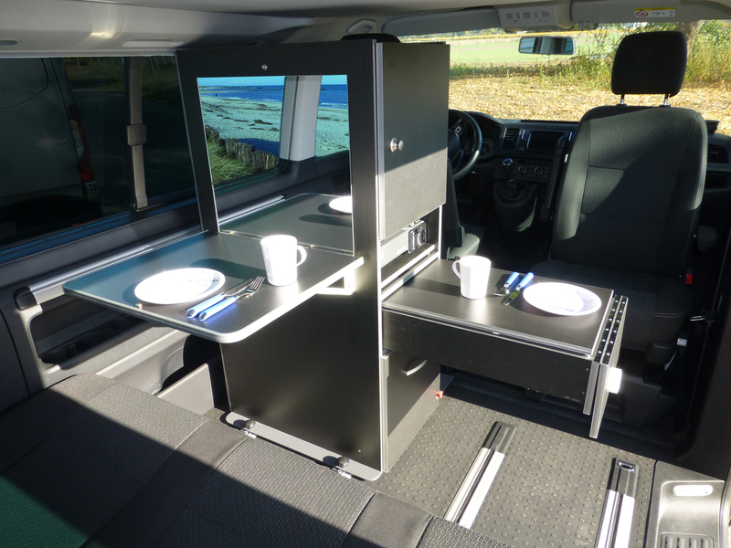 Skriňa Cali pre VW T5 / T6 / T6.1 California Beach a Multivan