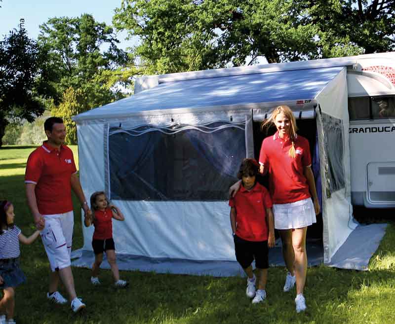 Predné a bočné steny pre Fiamma ZIP L 450 Medium