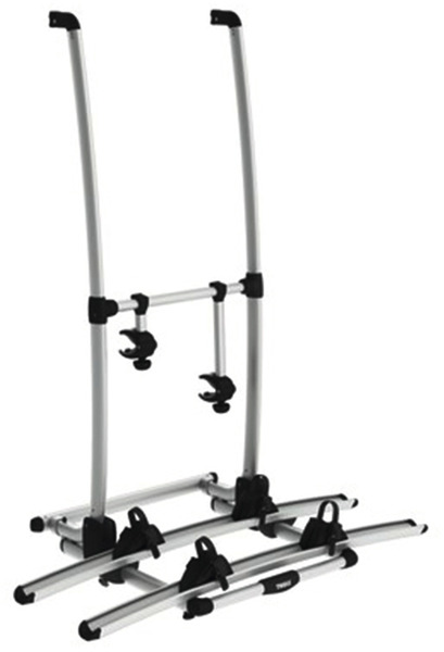 Hliníkový zadný nosič Thule Excellent Standard black, vhodný pre e-biky, 2 kolesá