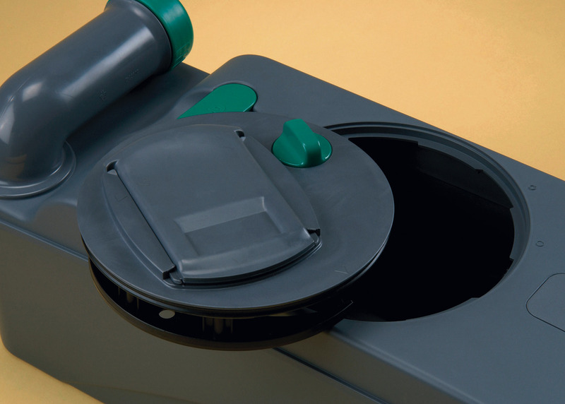 Elektrická kazetová toaleta C402-X - biela - ľavá</p>