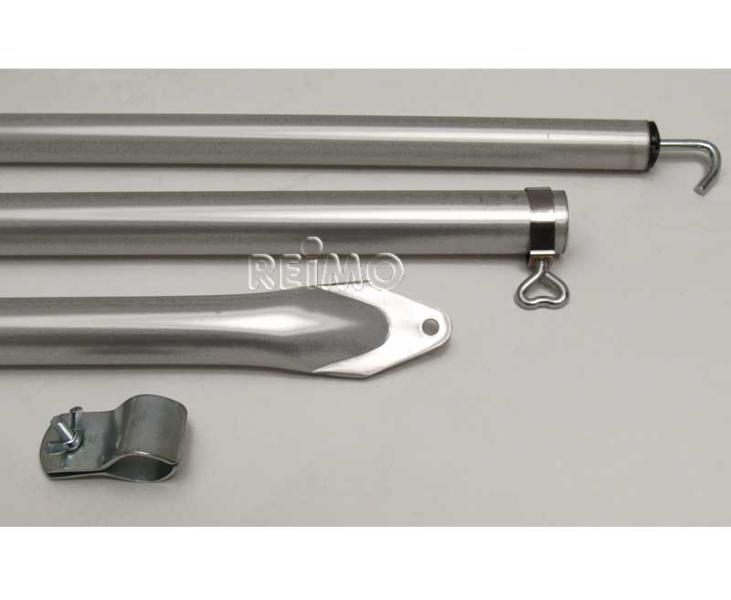 Strešný hák 165-250 cm, hliník, Ă32 mm