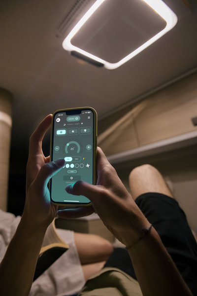 Difúzor 12 V klimatizačný systém Plein-Aircon - variant Ringlight