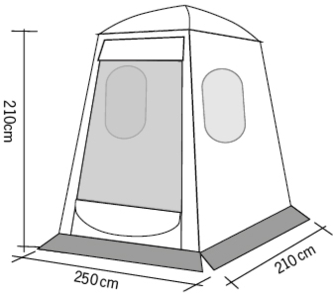 Zadný stan UPGRADE DOME PREMIUM</p>