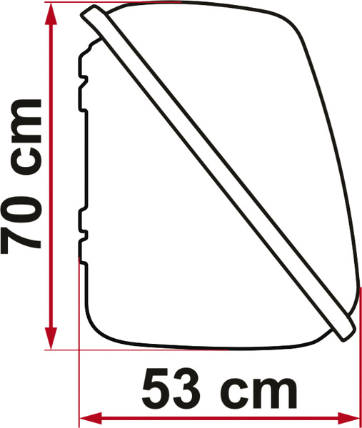 Batožinový box na nosič bicyklov - Ultra Box 500
