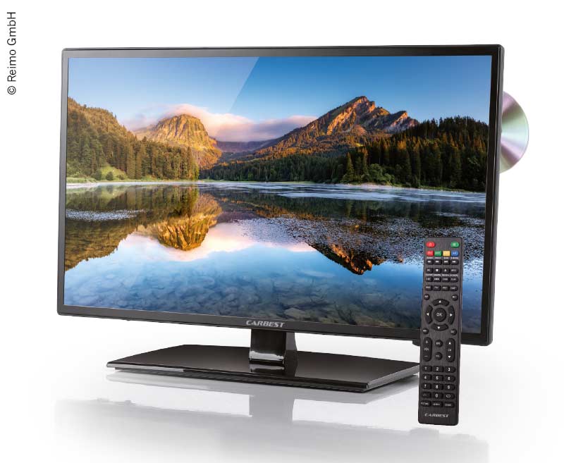 12 V televízor LED TV 23,6" širokouhlý LED TV