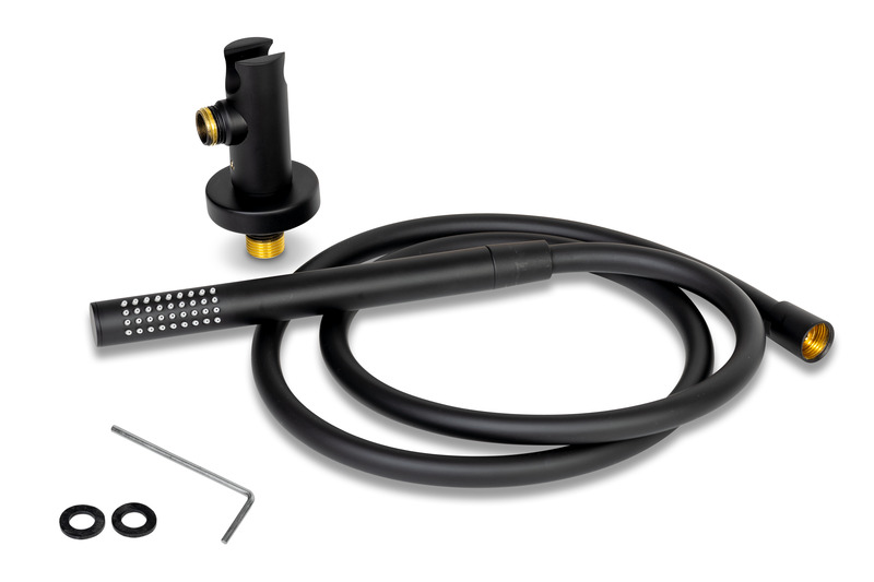 Kompletná sprchová súprava - čierna matná</p>