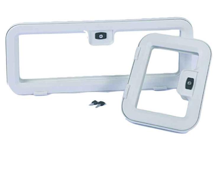 Luggage lid  plastic white