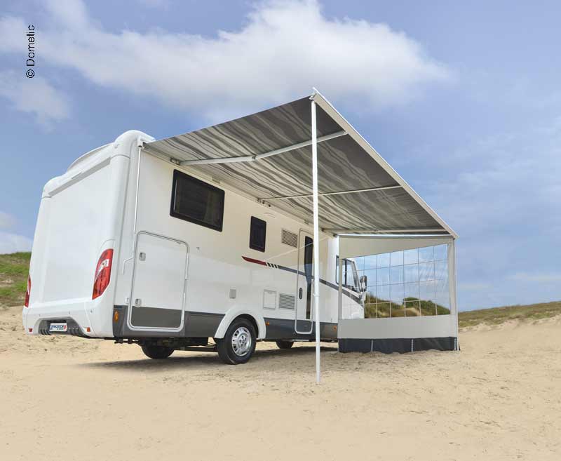 Markíza Dometic 600 – 3,75 m, strieborná / Horizon Blue