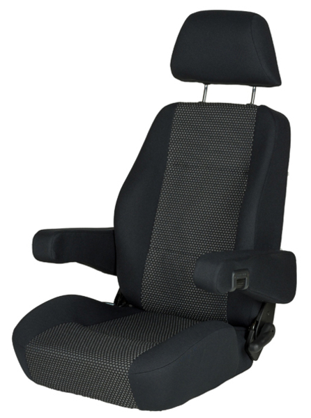 Vansitz S8.1 poťah Ara – čierna/sivá