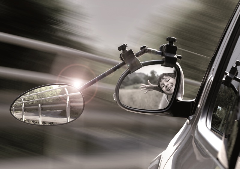 Zrkadlo s klipom Speed Fix s vypuklým sklom sada 2 ks