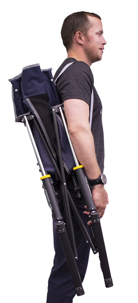 Kempingová stolička Comfort Pro Rocker - indigovo modrá</p>