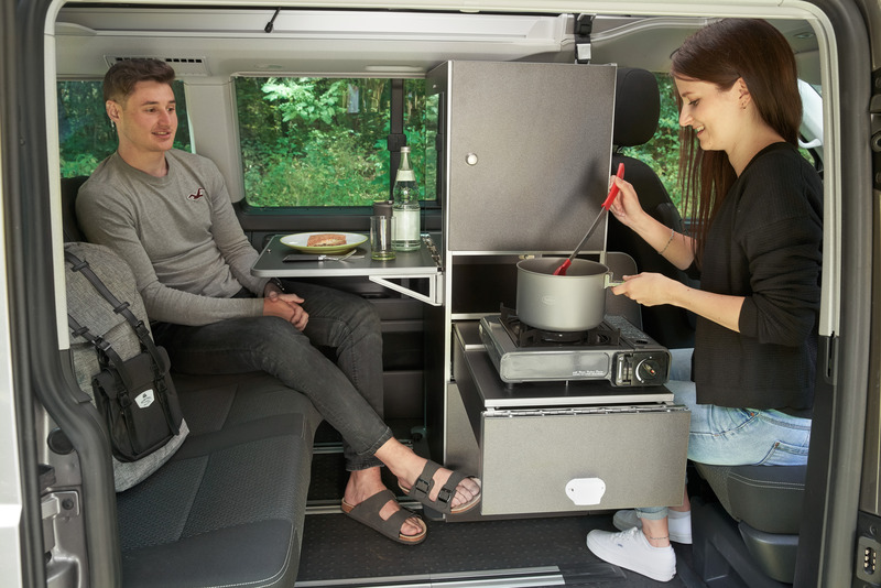 Skriňa Cali pre VW T5 / T6 / T6.1 California Beach a Multivan