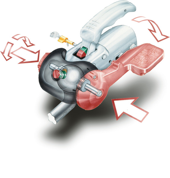 AKS1300 do 1360 kg, protišmykový záves Alko