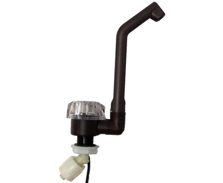 Luxusná automatická vodovodná batéria (farba: hnedá)