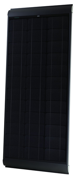 Solarpanel Black 115W inkl. Halterungen, monokristalline Zellen