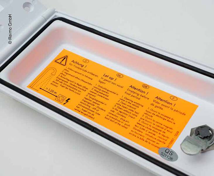 Vodná zátka + sprcha