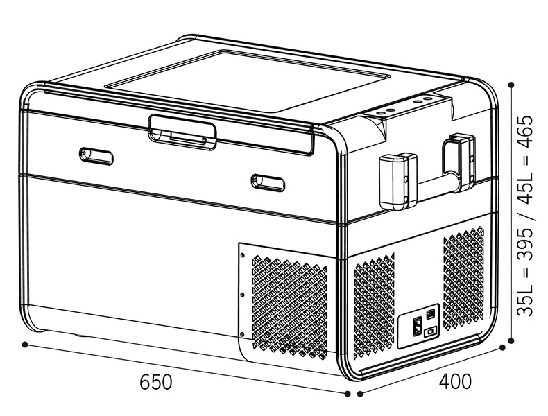 Kom. Chladiaca taška PowerCooler45