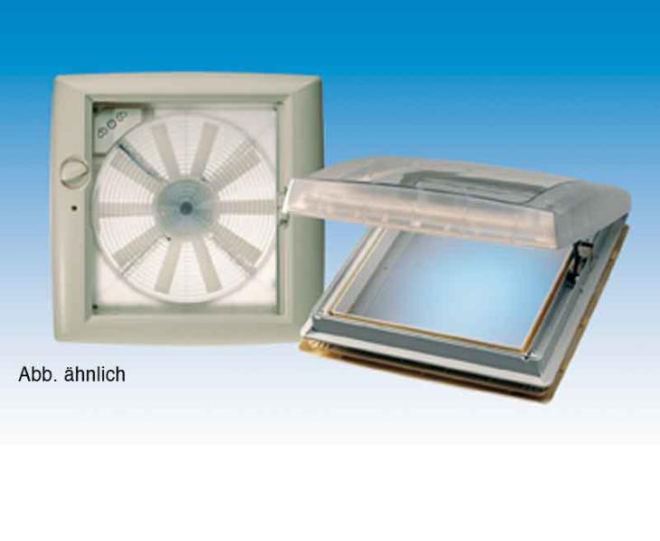 Strešný ventilátor Omni-Vent s 12 V ventilátorom 40x40 – priehľadný