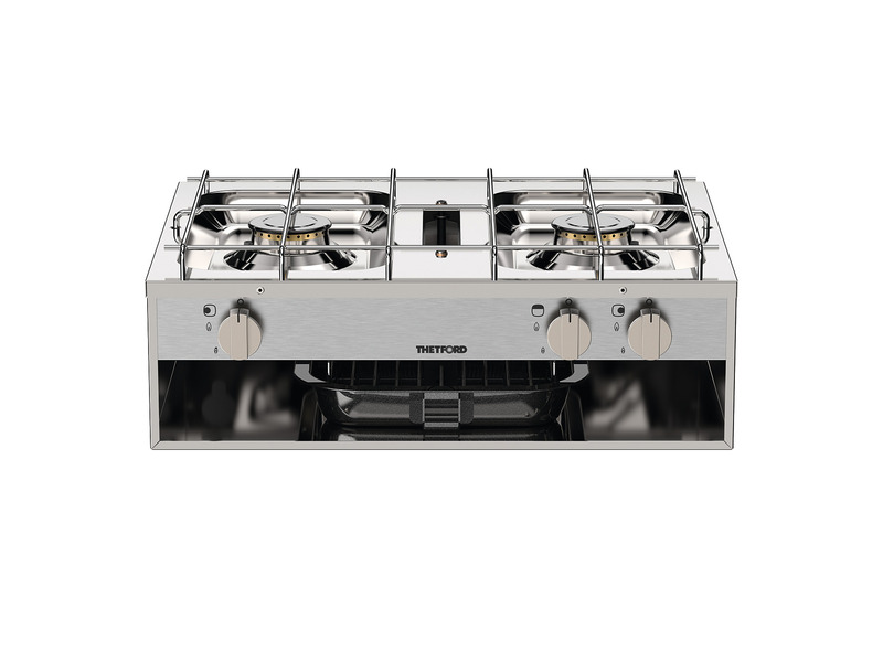 Gas cooker 2 flame 2x1,5kW Hotplate