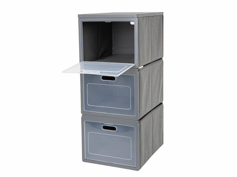 Skladacia skrinka Box 3 - kempingová skrinka s 3 priehradkami</p>