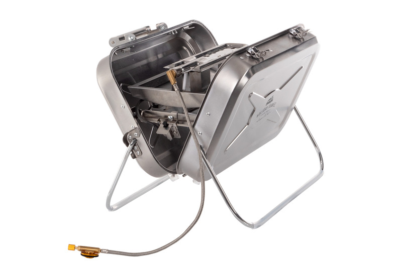 Prenosný plynový gril z nehrdzavejúcej ocele</p>