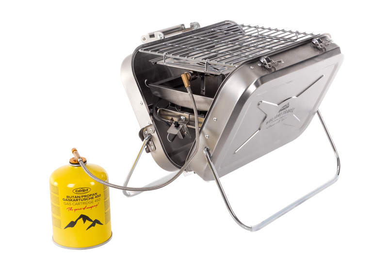Prenosný plynový gril z nehrdzavejúcej ocele</p>