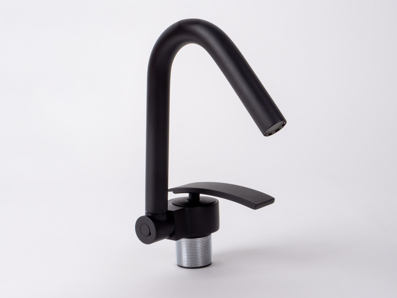 <p>Water tap - Folding tap - Black</p>