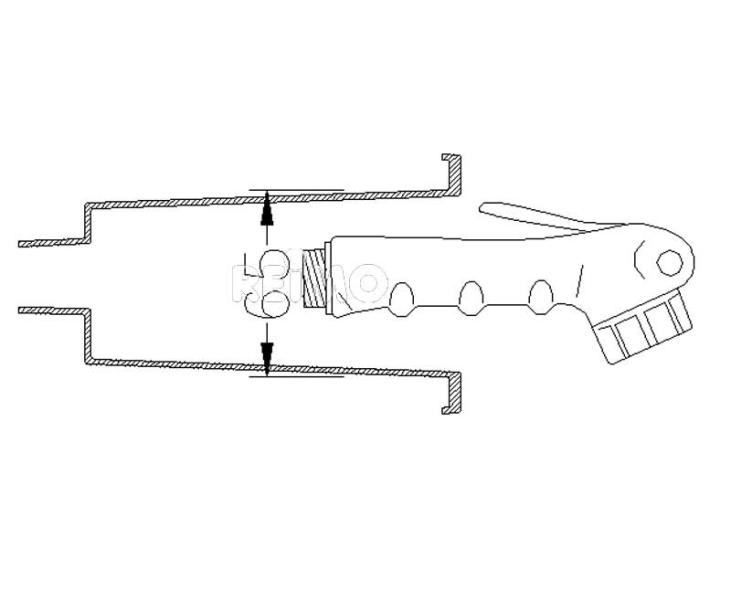Sprchová súprava na vonkajšiu montáž na stenu - 200 cm flexibilná hadica</p>