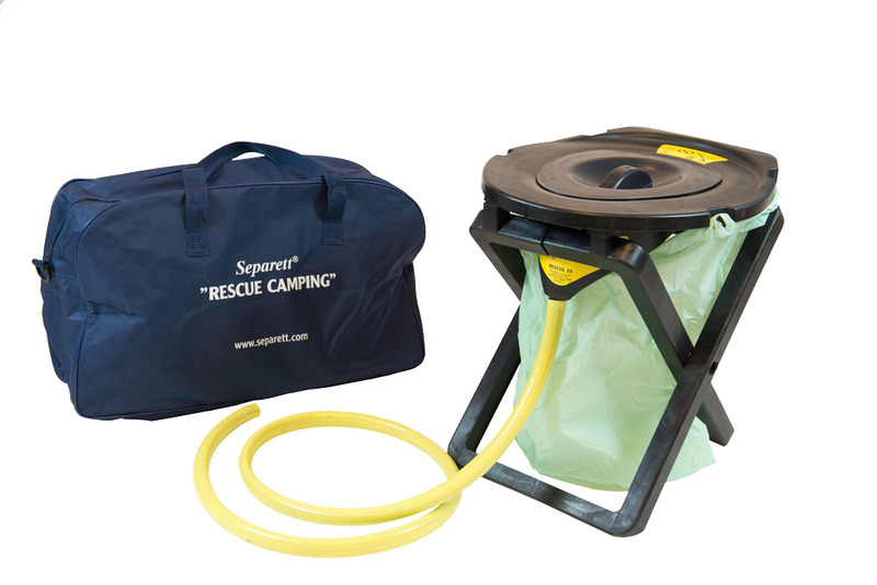 Prenosná toaleta na odvádzanie moču Rescue Camping 25</p><br></p>