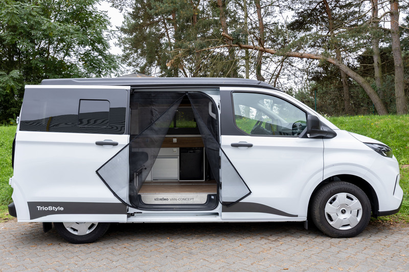Sieť proti komárom Premium pre Ford Tourneo / Transit Custom / > 2023 – VW Transporter > 2024 – posuvné dvere vpravo