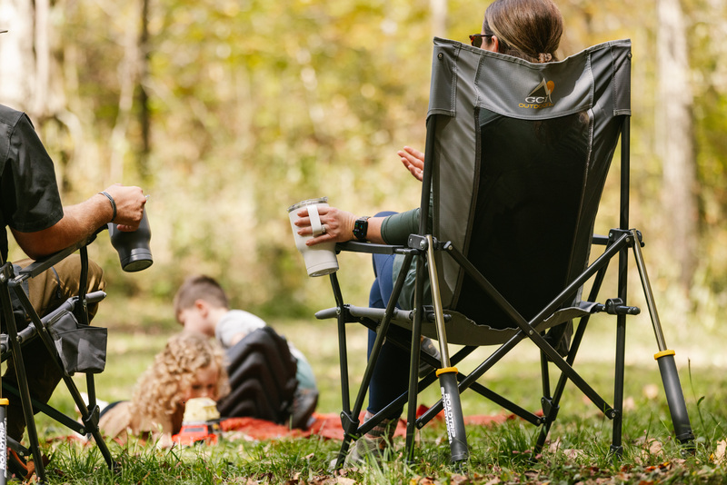 Skladacie kreslo Roadtrip Rocker - Navy-Topo</p>