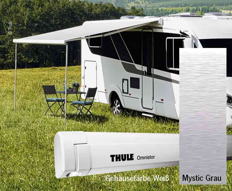 Markíza Thule Omnistor 5200, 300 cm, 12V, Mystic Grey, biely kryt