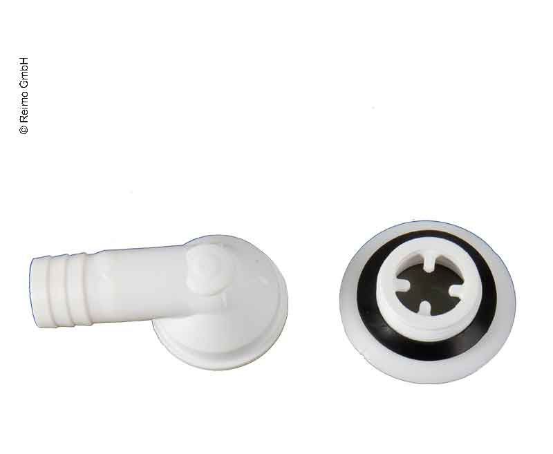 Súprava na vypúšťanie vody 90° hadica 3/4", vypúšťací otvor 23 mm, typ B