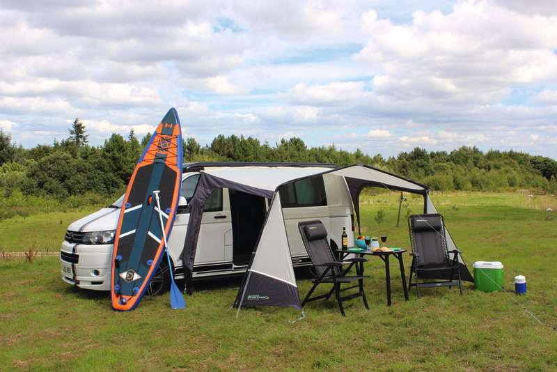 TECH-LINE Nízka slnečná strieška 280x240, výška 185x220cm