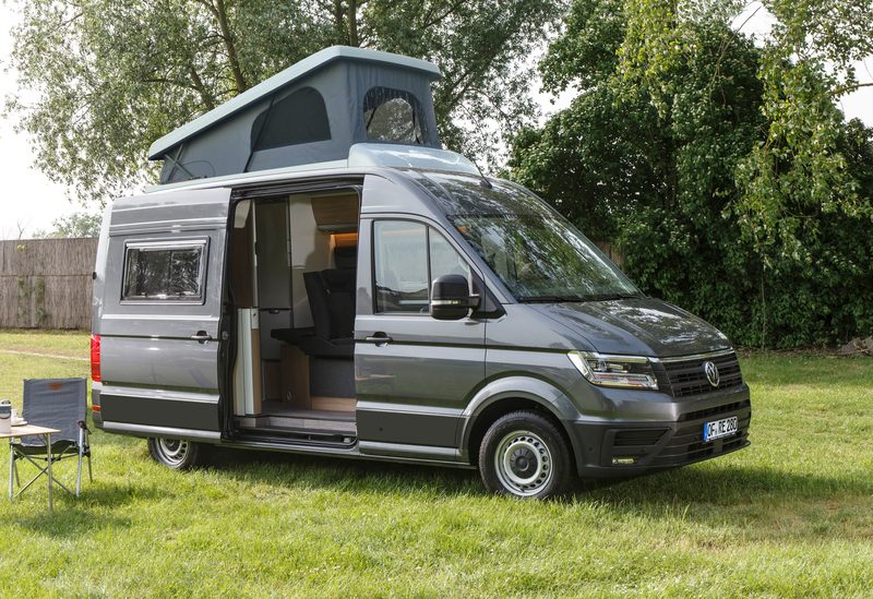 Strešná postel pre VW Crafter od modelového roku 2017 – H3, výška vozidla 262 cm