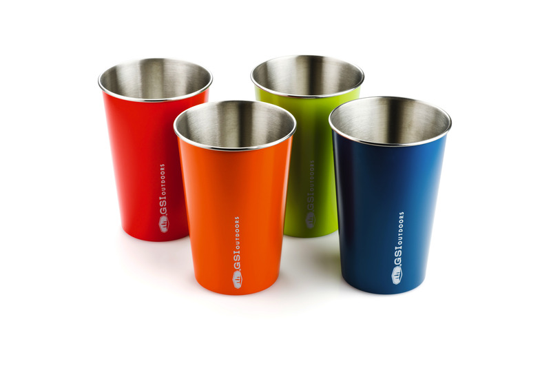 Stainless steel cup set