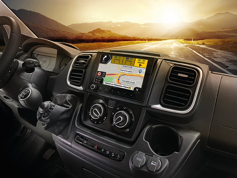 Xzent X-F275 infotainer / naviceiver pre Fiat Ducato a podobné modely od roku 2006</p>