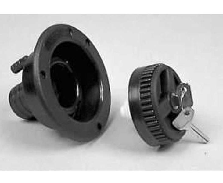 Krátka zásuvka - čierna - 40 mm - voľná</p>