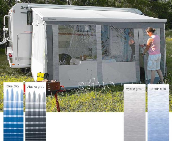 Predná stena Safari Residence, šírka 550 cm, pre výšku prístavby S, M, L (215–260 cm)