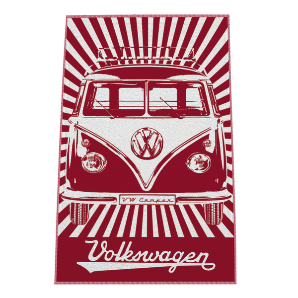 VWColl. plážová osuška červená