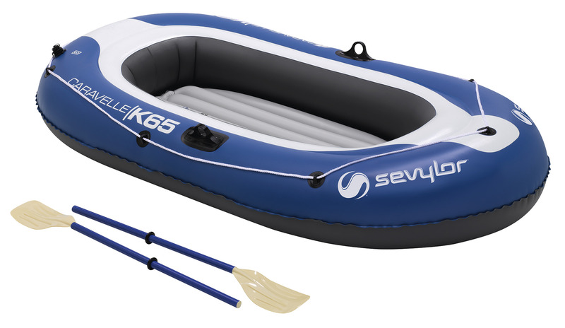 Rowboat CARAVELLE K65, blue, for 2 people