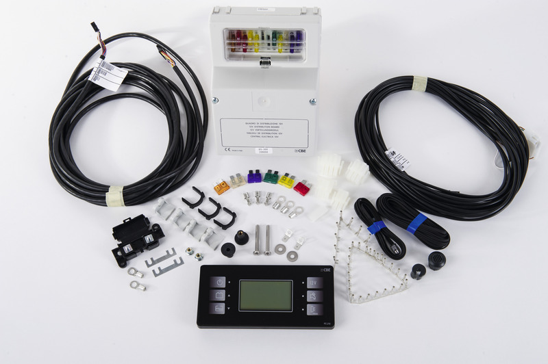 Systém PC210 12V čierny