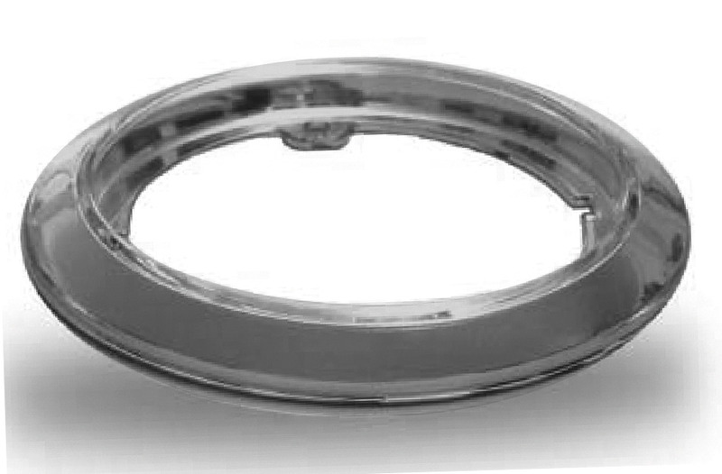 Ozdobný krúžok 122 mm, chróm